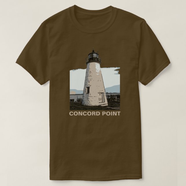 CAMISETA LUZ DO PONTO DE CONCORRÊNCIA (Frente do Design)