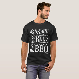 Camiseta Luz do Sol, Cerveja e Churrasco