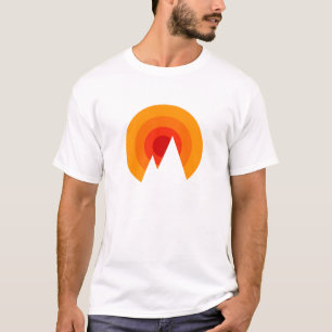 Camiseta Luz do sol & montanhas
