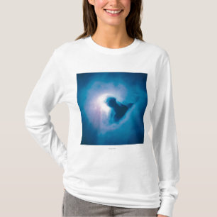 Camiseta Luz e sombra na nebulosa de Carina
