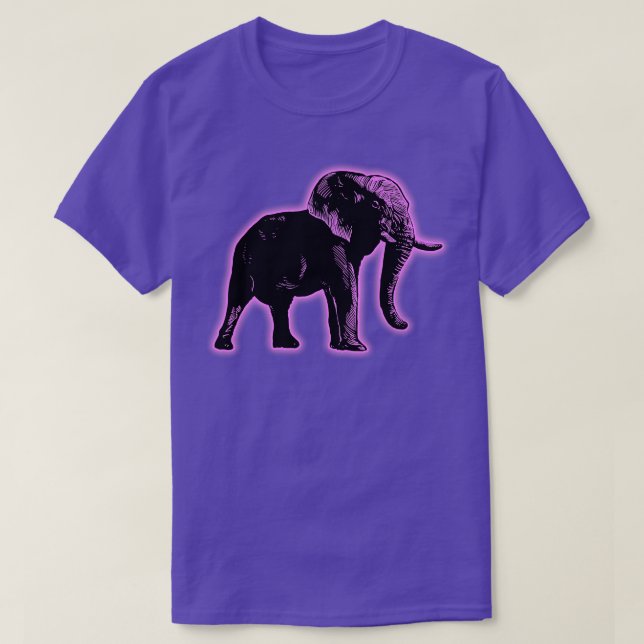 Camiseta Luz Elefante3 (Frente do Design)