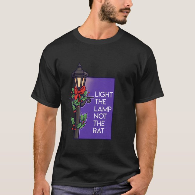 Camiseta Luz Não É Um Natal Engraçado (Frente)
