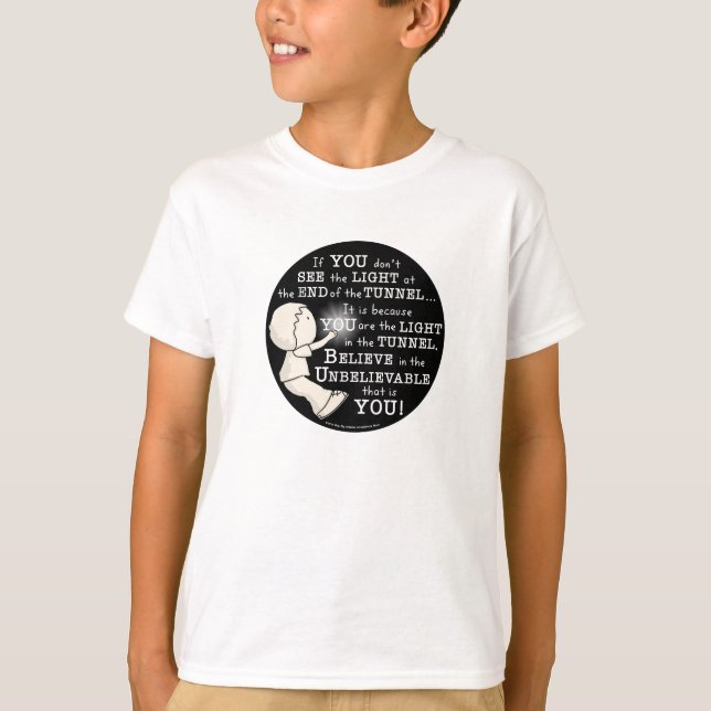 Camiseta Luz no túnel (Frente)