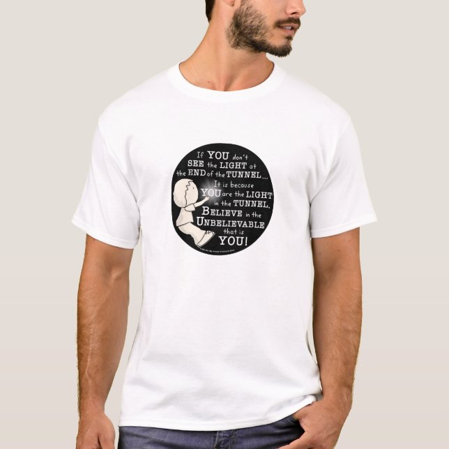 Camiseta Luz no túnel (Frente)