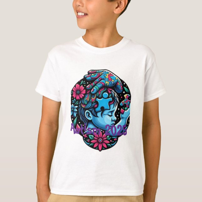 Camiseta Luz Orientadora: A Quebra-cabeça da Consciência do (Frente)