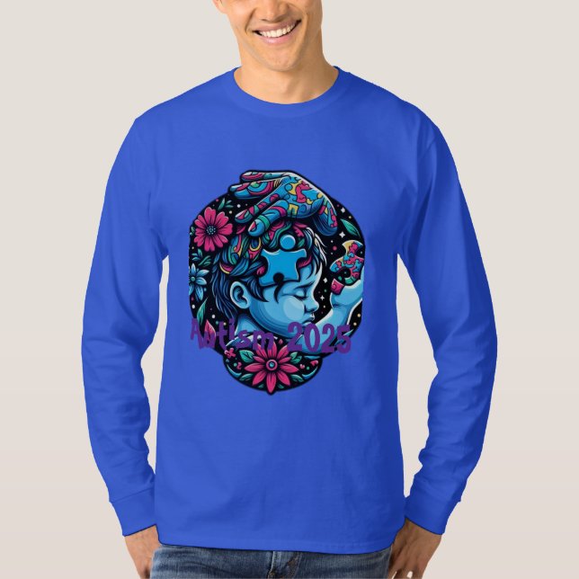 Camiseta Luz Orientadora: A Quebra-cabeça da Consciência do (Frente)