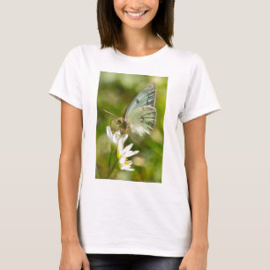 Camiseta Luz verde sobre Roupa de alho e presentes falsos