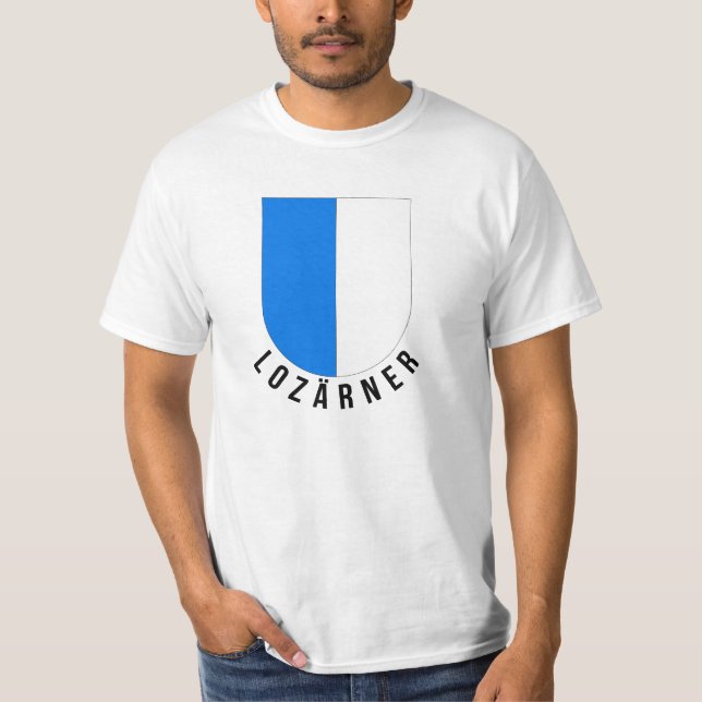 Camiseta Luzern Lozärner brasão (Frente)