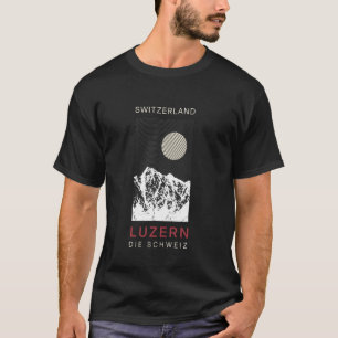 Camiseta Luzern Lucerna Suíça Esqui