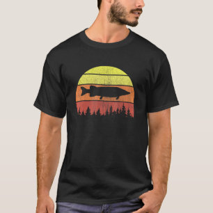 Camiseta Luzerna do Norte Risco de Pesca Retro Pescador