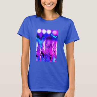 Camiseta Luzes bonitas férias de verão na moda