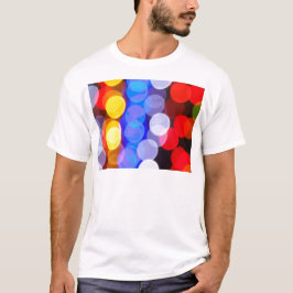 Camiseta Luzes Coloridas e Turvas