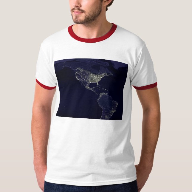 Camiseta Luzes da terra (Frente)