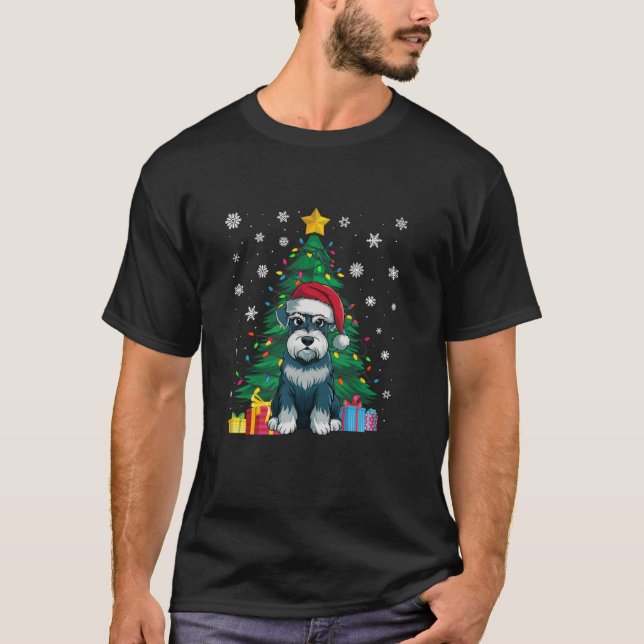 Camiseta Luzes de Árvore de Natal Sudoríssimas Luzes de Nat (Frente)