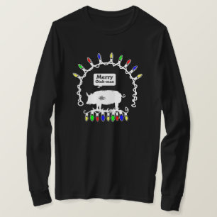 Camiseta Luzes de Corda Oink-Mas Feliz