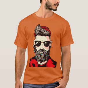 Camiseta Luzes de fada barba para o crescimento da barba 4
