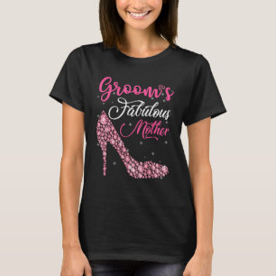Camiseta Luzes de Gemas Fabuloso Dia do Casado Feliz da Mãe