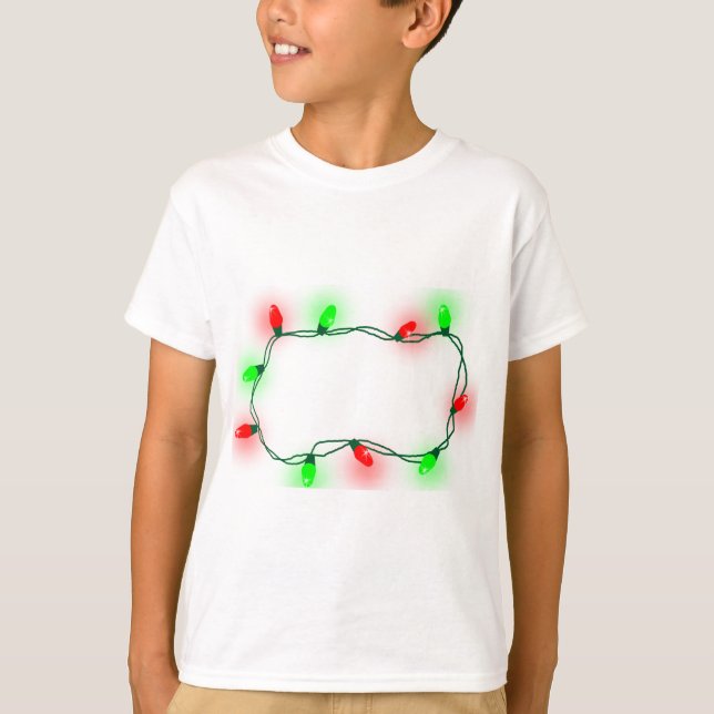Camiseta Luzes de Natal (Frente)