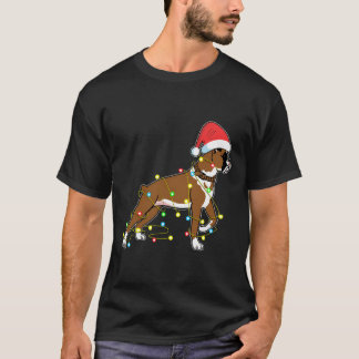 Camiseta Luzes de Natal Cachorro Cachorro Cachorro Cachorro