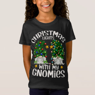 Camiseta Luzes De Natal Com Meus Fantasmas - Árvore Xma Eng