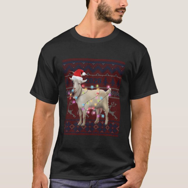 Camiseta Luzes de Natal de Goa Luzes Feias de Doce Suado Pr (Frente)