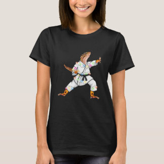 Camiseta Luzes de Natal de Leopard Gecko