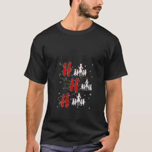 Camiseta Luzes de Natal Femininas HO HO HO Pré K Professora