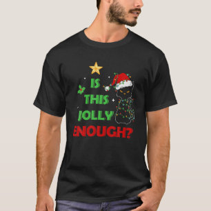 Camiseta Luzes De Natal Moody É Suficiente? C