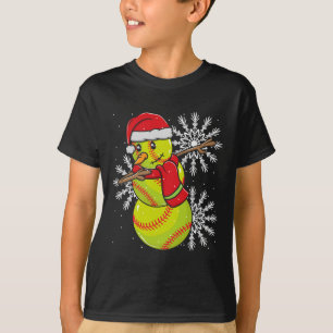 Camiseta Luzes de Natal Papai Noel Boneco de Neve Reproduto