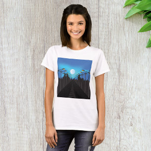 Camiseta Luzes De Rua E Lua