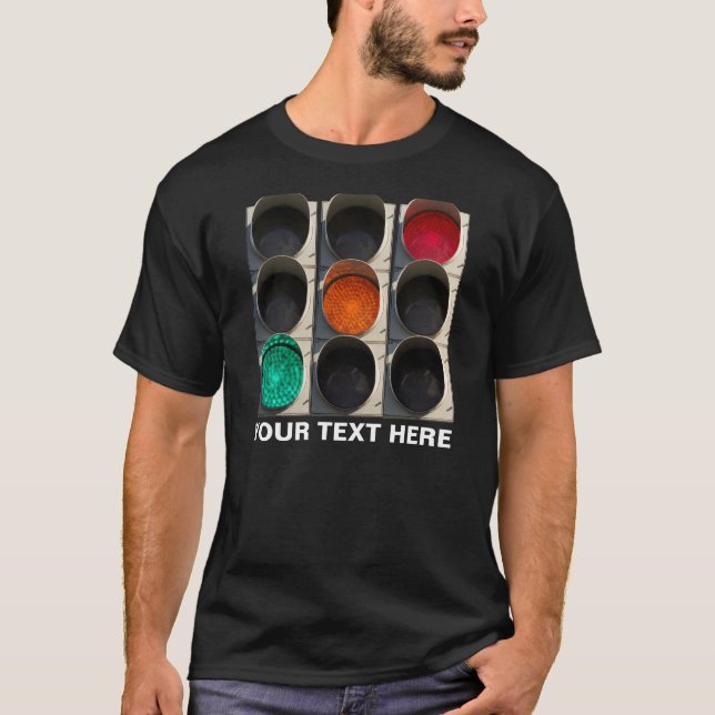 Camiseta Luzes de trânsito apagadas (Frente)