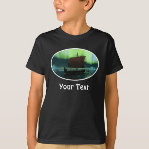 Camiseta Luzes De Vazamento E Norte