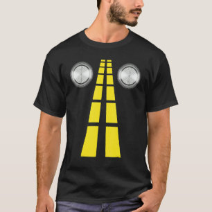 Camiseta Luzes de Veado com Marcações de Estrada Fantasia d