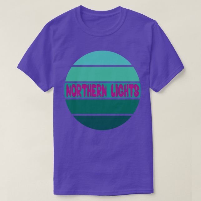 Camiseta Luzes do norte TShirt 12 (Frente do Design)