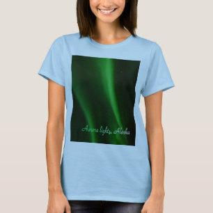Camiseta Luzes impressionantes da Aurora em Alaska, t-shirt