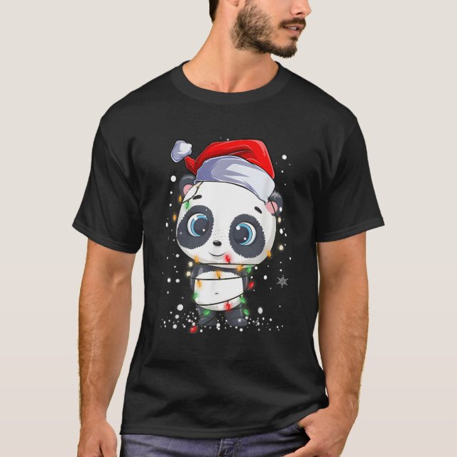 Camiseta Luzes Panda (Frente)