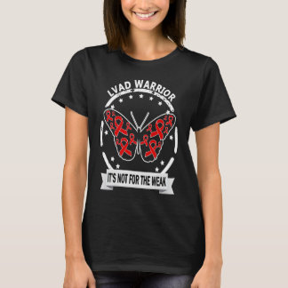 Camiseta LVAD Warrior red ribbon day inspirador