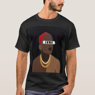 Camiseta Lvma gráfica camiseta streetwear