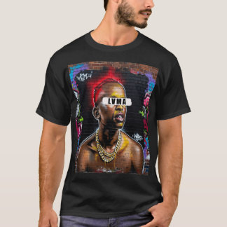 Camiseta Lvma gráfica camiseta streetwear