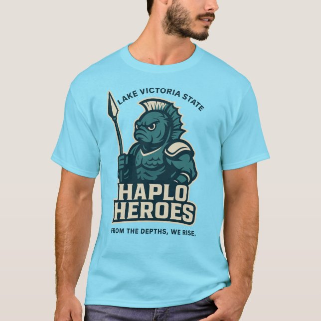 Camiseta LVSU Haplo Heroes - Universidade Estadual do Lago  (Frente)