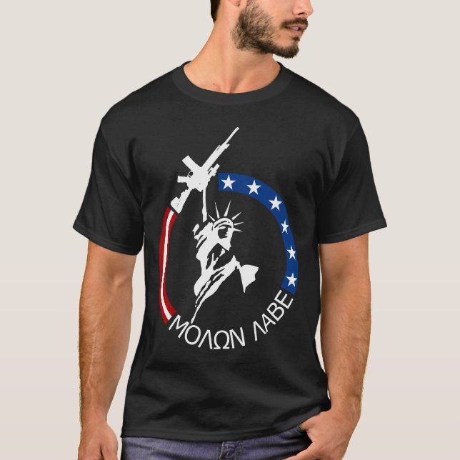 CAMISETA LWRC M6A3 - MOLON LABE (Frente)