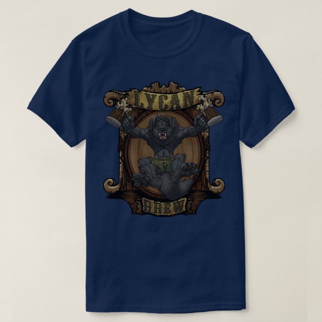 Camiseta Lycan Brew (Frente do Design)