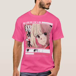 Camiseta Lycoris Recoil Cute Nishikigi Chisato