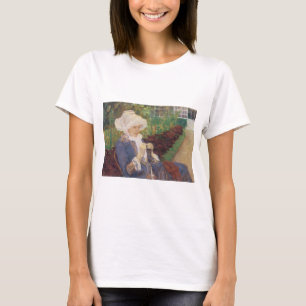 Camiseta Lydia Crocheting no Jardim de Marly, Mary Cassatt