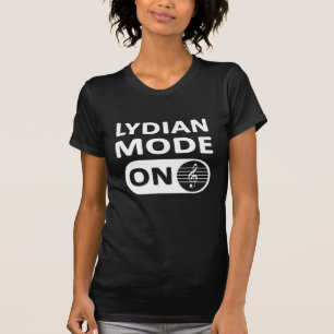 Camiseta Lydian Music Mode On - Women's