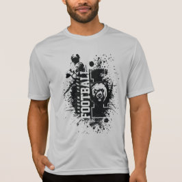 Camiseta LYFL 04 | Logotipo preto de Grunge Lassen