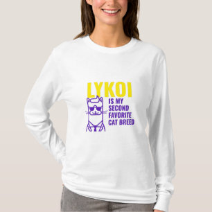 Camiseta Lykoi, raça de gatos favorita