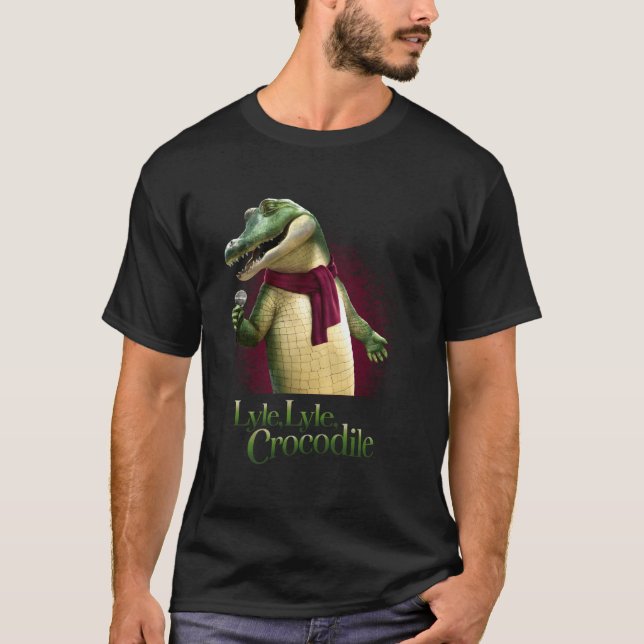 Camiseta Lyle Lyle Crocodile Movie Singing Lyle (Frente)
