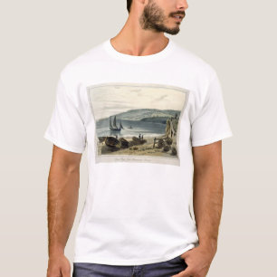 Camiseta Lyme Regis, de Charmouth, Dorset, 'de uma viagem