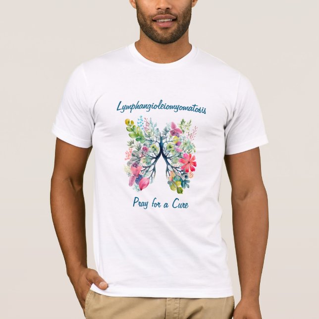 Camiseta Lymphangioleiomatose LM-T-Shirt (Frente)